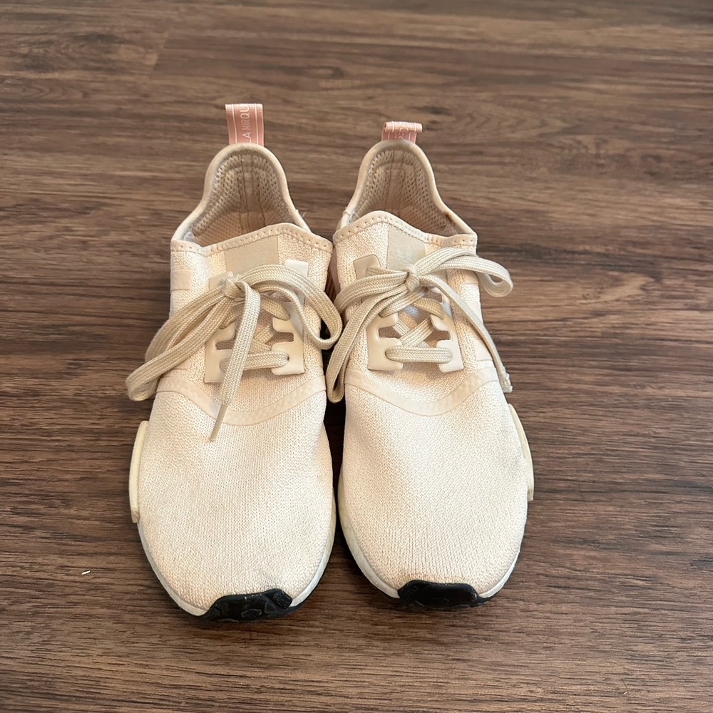 Light Pink Adidas NMD Shoes - Size 9
